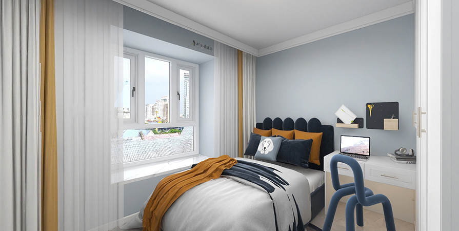 靜德花園125㎡現(xiàn)代簡約風(fēng)格效果圖