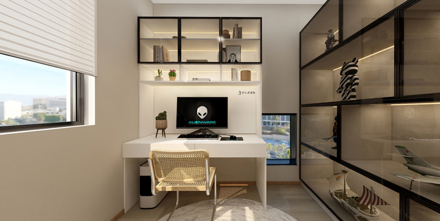 天和麗苑82㎡極簡(jiǎn)奶油風(fēng)格裝修效果圖