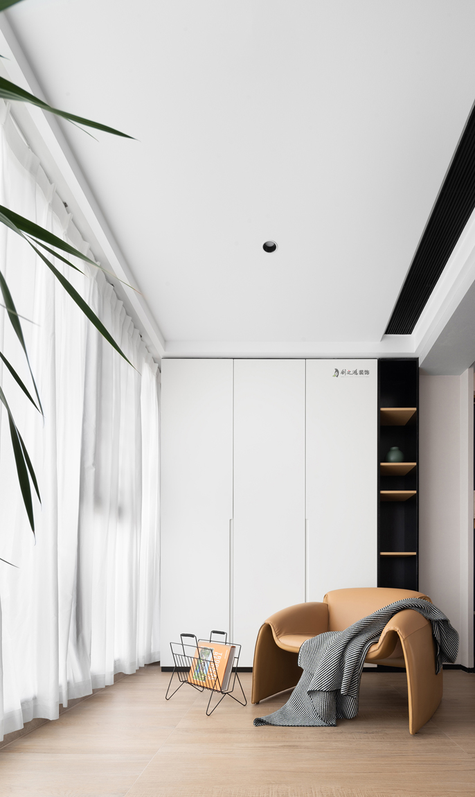 創(chuàng)之鴻裝飾客廳陽臺裝修效果圖