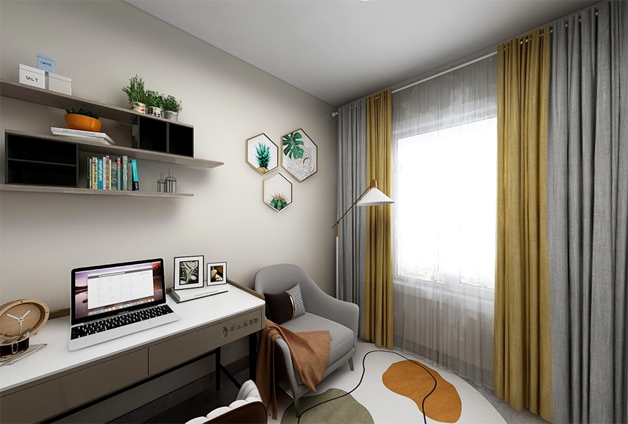 創(chuàng)之鴻裝飾書(shū)房裝修效果圖