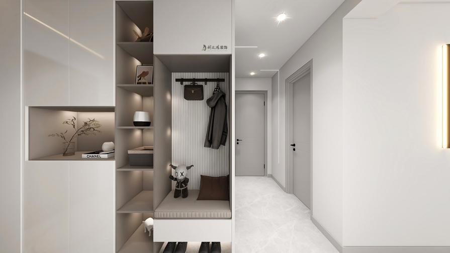 創(chuàng)之鴻裝飾過(guò)道裝修效果圖