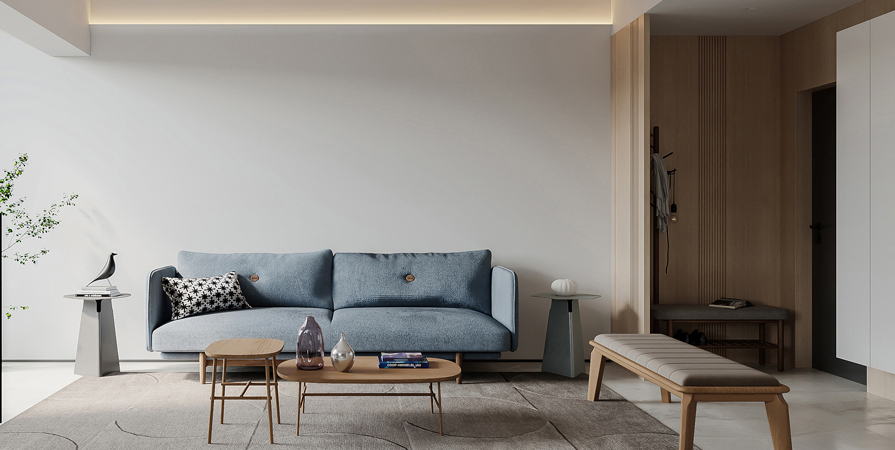 格調(diào)榴園121㎡現(xiàn)代北歐風裝修效果圖