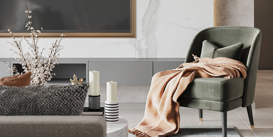 保利拾光年95㎡三居室現(xiàn)代簡約風格裝修案例