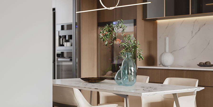 保利拾光年95㎡三居室現(xiàn)代簡約風格裝修案例