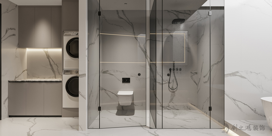 西派國(guó)印110㎡現(xiàn)代簡(jiǎn)約風(fēng)格三居室裝修案例