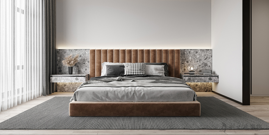 西派國(guó)印110㎡現(xiàn)代簡(jiǎn)約風(fēng)格三居室裝修案例