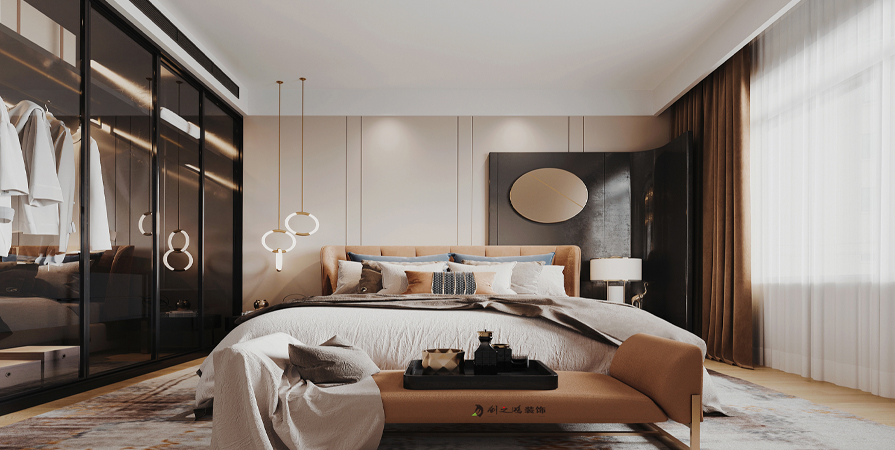 綠城誠(chéng)園143㎡輕奢風(fēng)格四居室裝修案例