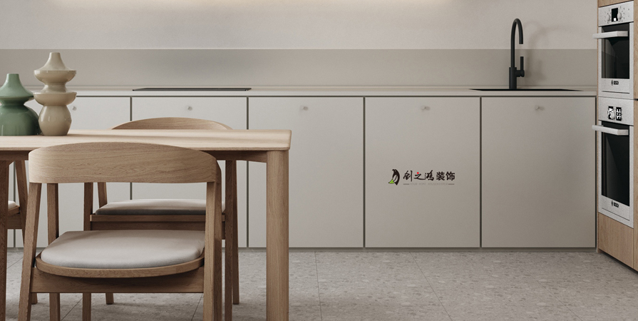 融創(chuàng)宸閱和鳴79㎡極簡風(fēng)格兩居室裝修案例