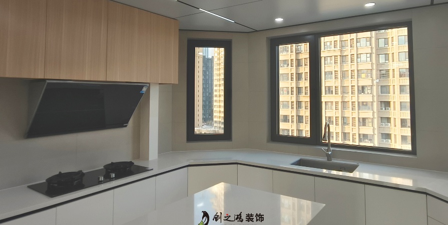 盈秀園128㎡現(xiàn)代簡約風格三居室裝修案例