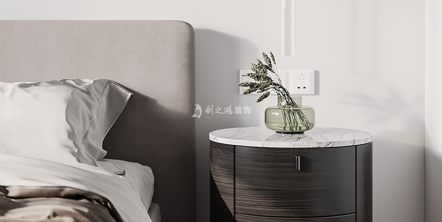 愛(ài)情繽紛里96㎡現(xiàn)代簡(jiǎn)約風(fēng)格三居室裝修案例