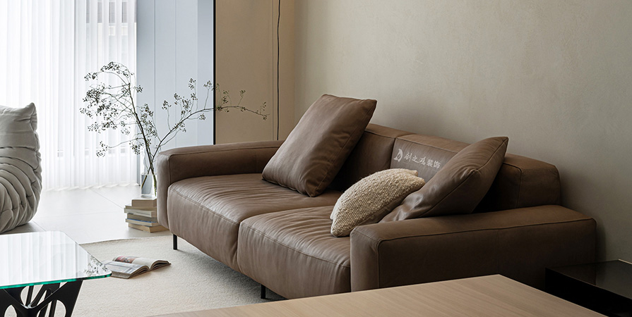 中?！ぷ蟀对淳?9㎡現(xiàn)代簡約風格三居室裝修案例