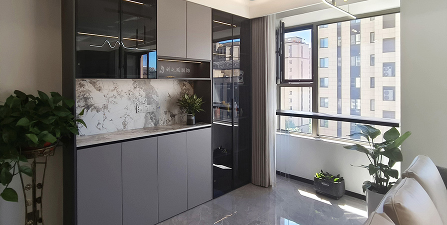 上東金茂悅140㎡現(xiàn)代簡約風格三居室實景案例