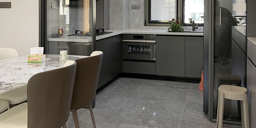 上東金茂悅140㎡現(xiàn)代簡約風格三居室實景案例