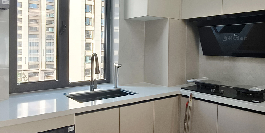 花語天著118㎡現(xiàn)代簡約風(fēng)格三居室實(shí)景案例