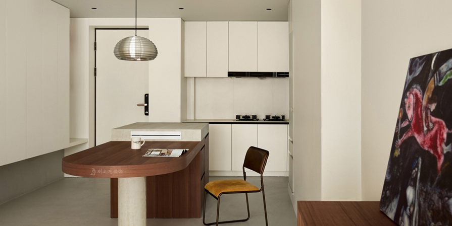 中交春風(fēng)景里77㎡現(xiàn)代極簡風(fēng)格兩居室裝修案例