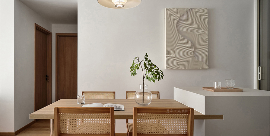 鵬飛·南開學(xué)苑78㎡原木風(fēng)格兩居室裝修案例