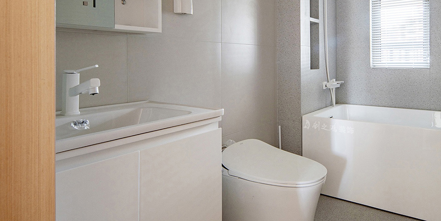 鵬飛·南開學(xué)苑78㎡原木風(fēng)格兩居室裝修案例