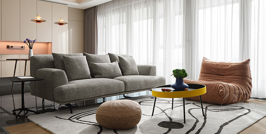 鵬飛南開學(xué)苑112㎡現(xiàn)代風(fēng)格四居室裝修案例