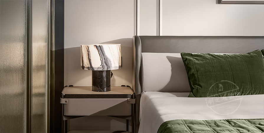 金地時光印110㎡輕奢風(fēng)格三居室裝修案例