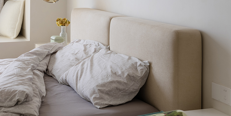 天拖秋澤園135㎡奶油風(fēng)格三居室裝修案例