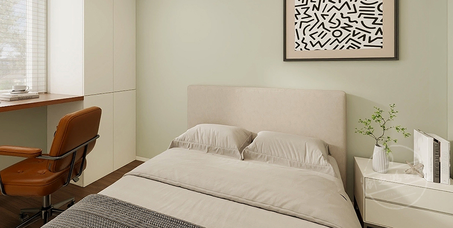 長瀛御龍灣156㎡奶油風格復式原創(chuàng)案例