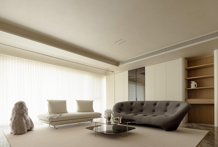 梅江和悅128㎡原木風(fēng)格三居室裝修案例