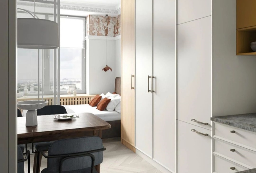 三潭東里35㎡混搭風(fēng)格老房改造裝修案例