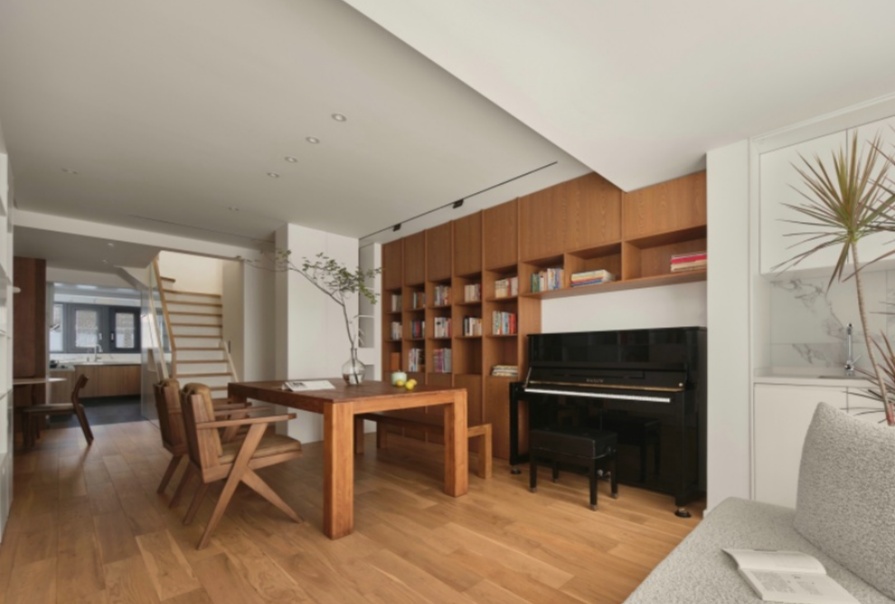 成發(fā)馨苑92㎡原木風(fēng)格復(fù)式裝修案例