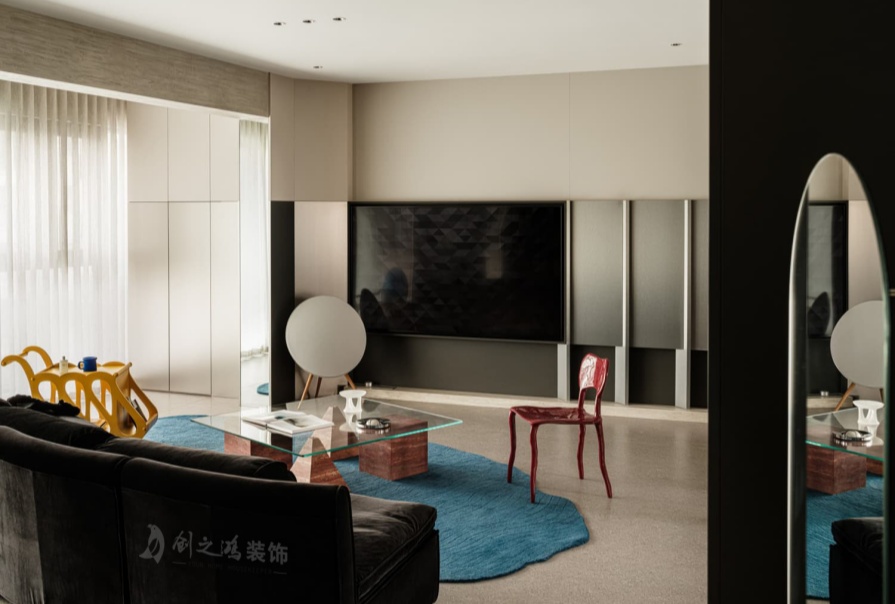中建理想城143㎡簡(jiǎn)約風(fēng)格三居室裝修案例